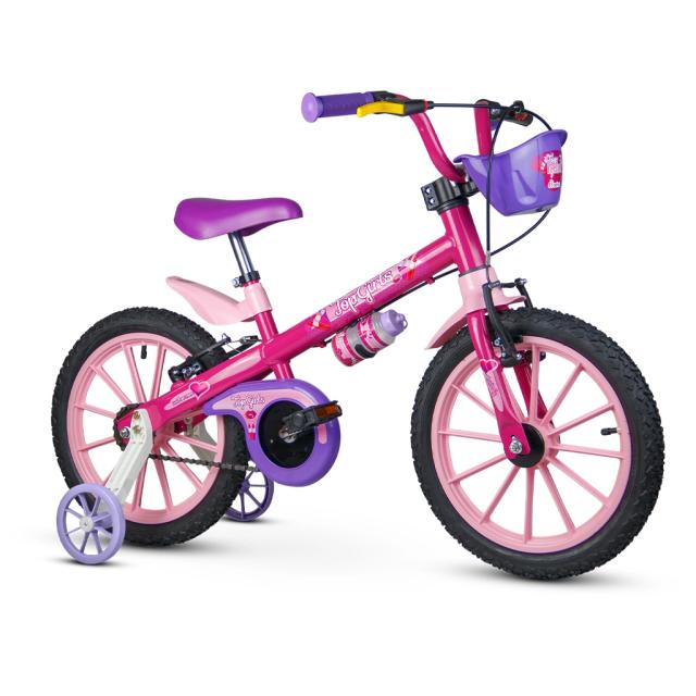 Bicicleta Aro 16 Nathor Top Girls 5