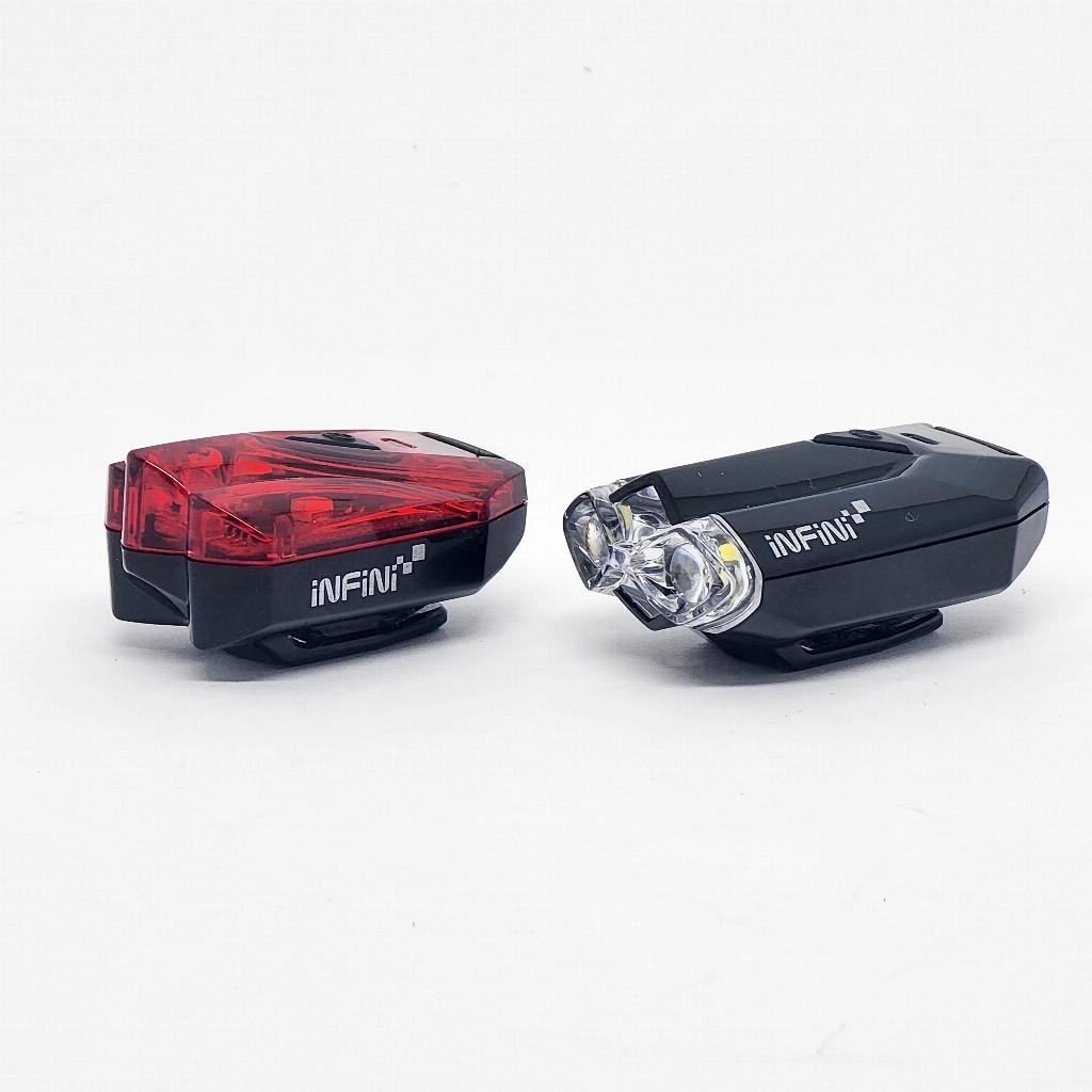 Farol 2 LEDS + Lanterna Infini USB