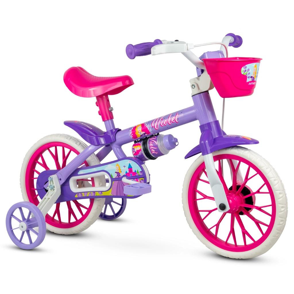 Bicicleta Aro 12 Nathor Violet