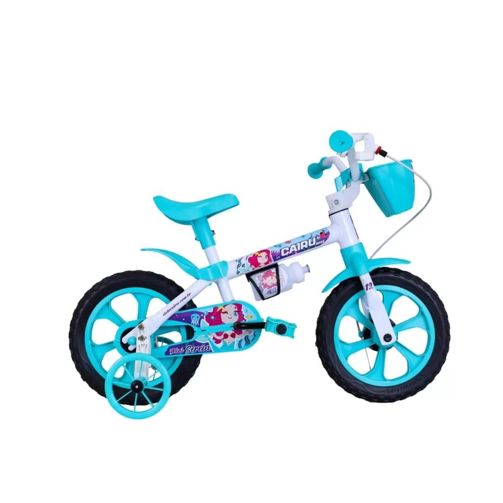 Bicicleta Aro 12 Cairu Mini Sereia