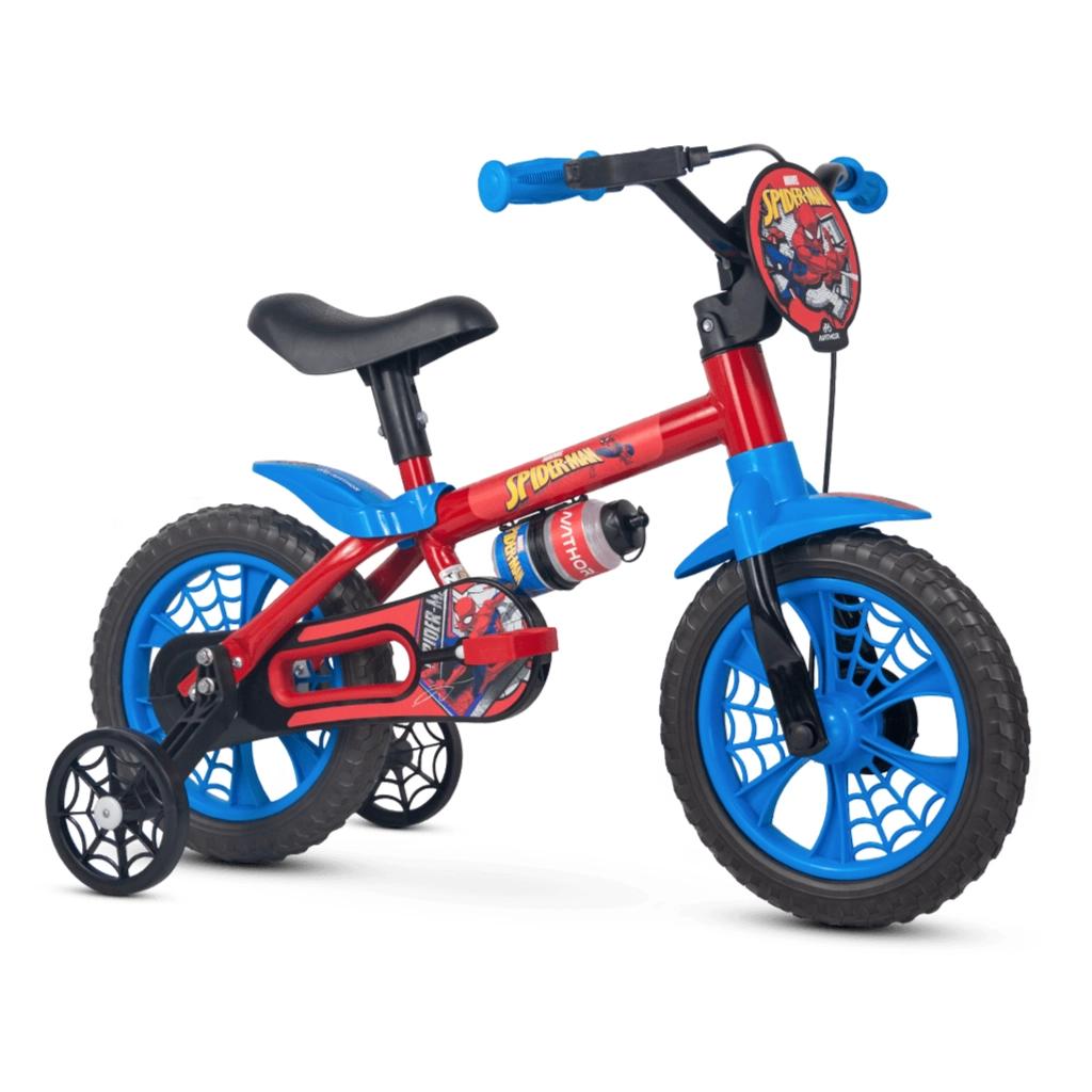 Bicicleta Aro 12 Nathor Spider Man