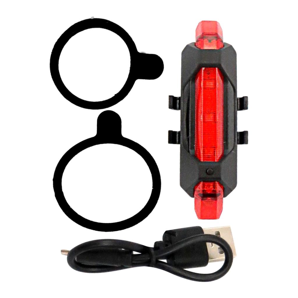 LANTERNA TRASEIRA BEFIT BF-CY0 2 5 LED USB